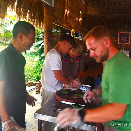 Pu Luong Cuisine Garden Homestay Lang Bang Exteriör bild