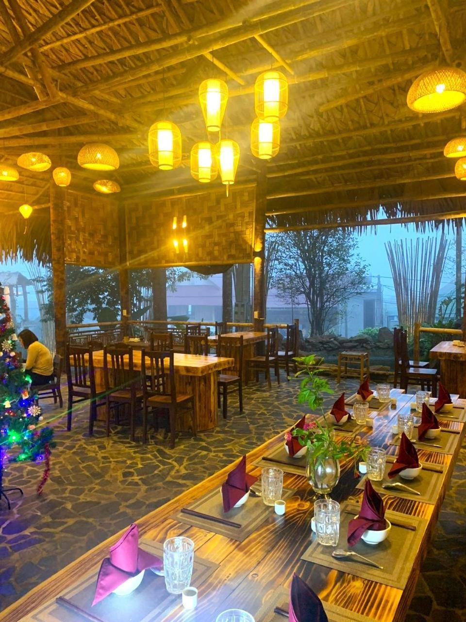 Pu Luong Cuisine Garden Homestay Lang Bang Exteriör bild