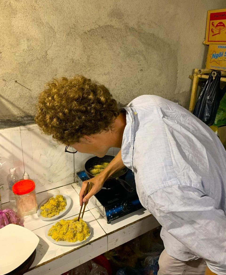 Pu Luong Cuisine Garden Homestay Lang Bang Exteriör bild