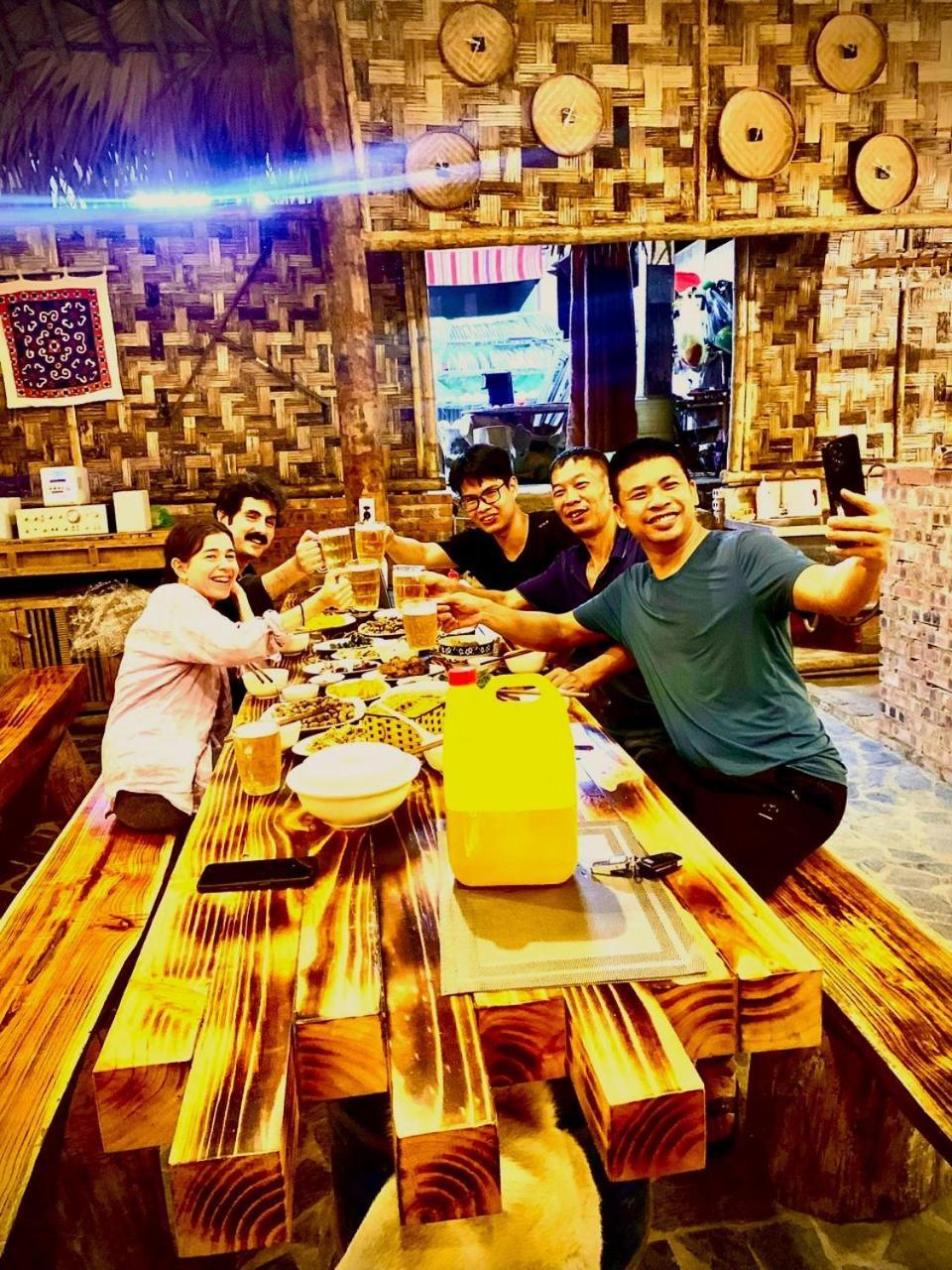 Pu Luong Cuisine Garden Homestay Lang Bang Exteriör bild