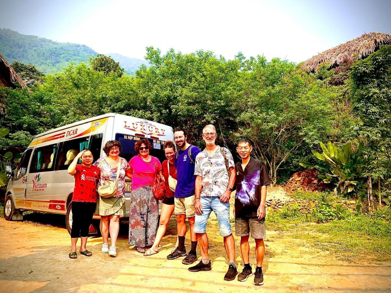 Pu Luong Cuisine Garden Homestay Lang Bang Exteriör bild