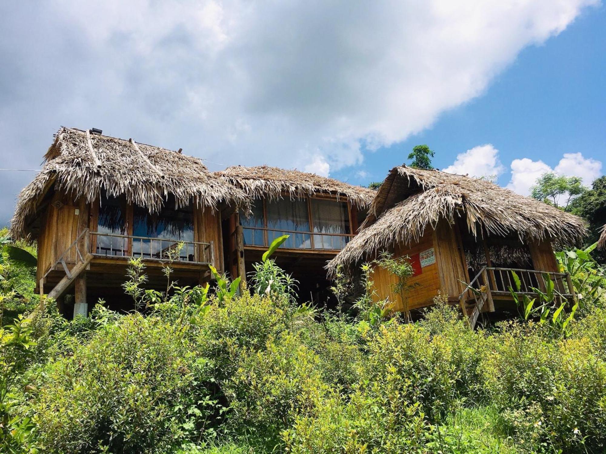 Pu Luong Cuisine Garden Homestay Lang Bang Exteriör bild