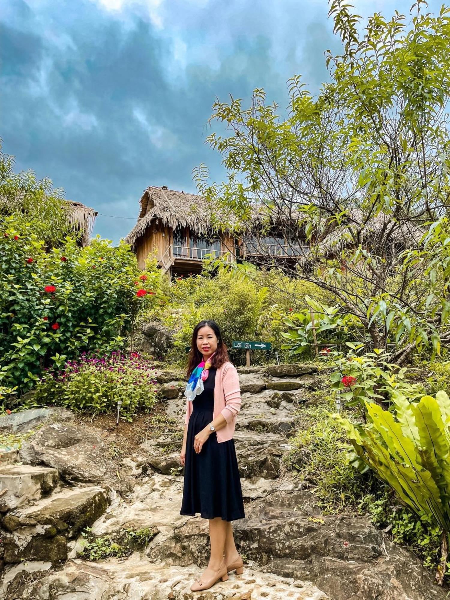 Pu Luong Cuisine Garden Homestay Lang Bang Exteriör bild