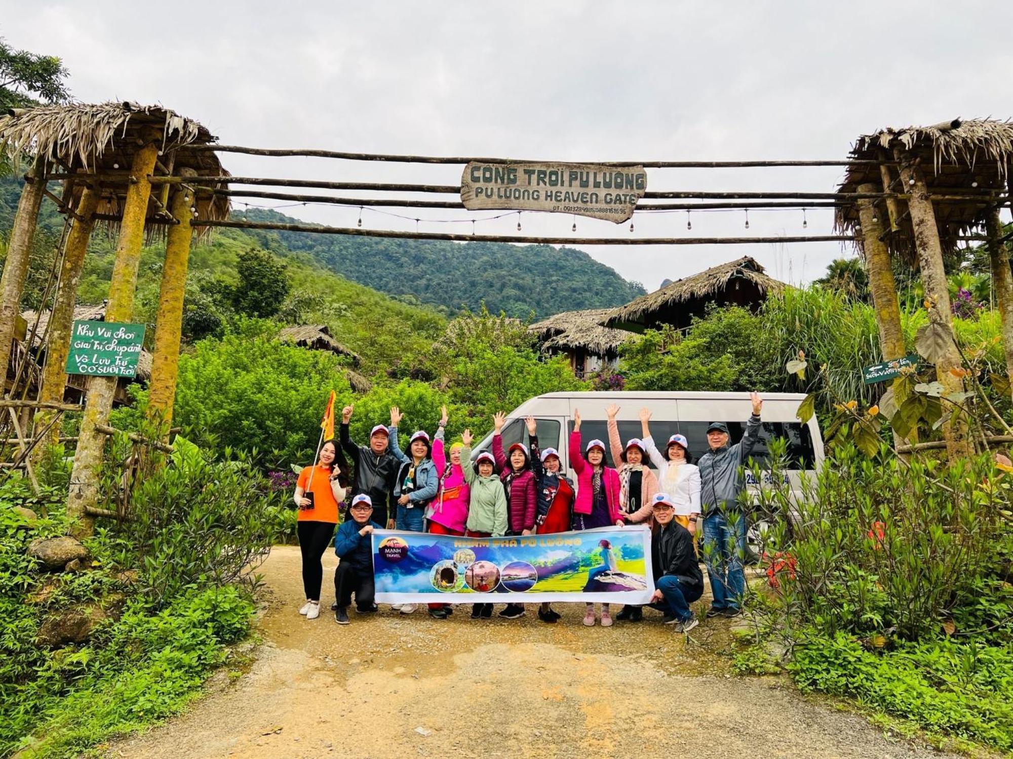 Pu Luong Cuisine Garden Homestay Lang Bang Exteriör bild