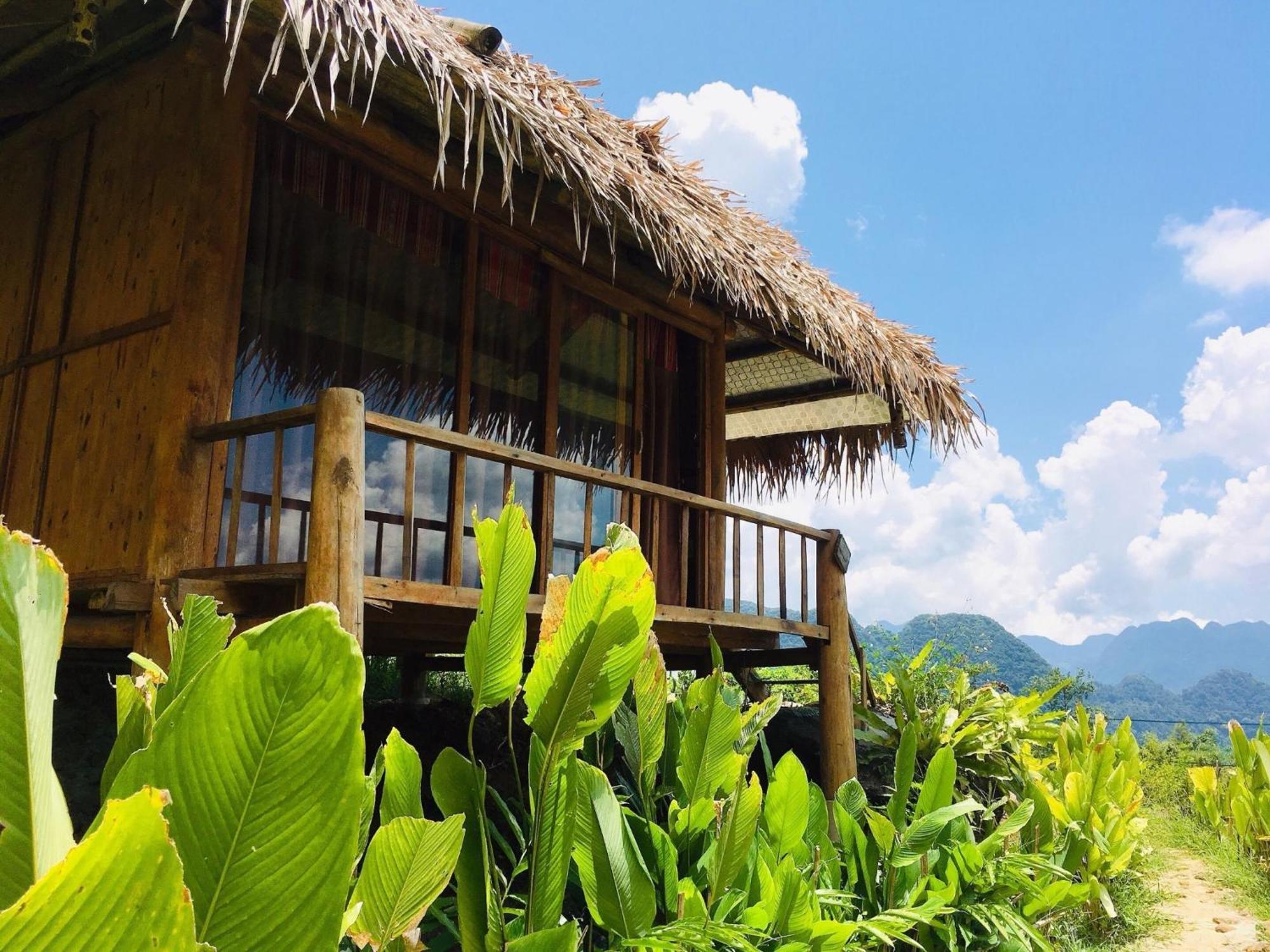 Pu Luong Cuisine Garden Homestay Lang Bang Exteriör bild