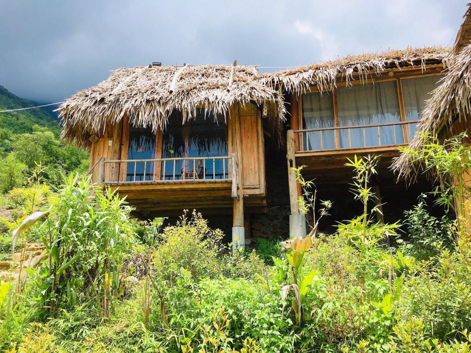 Pu Luong Cuisine Garden Homestay Lang Bang Exteriör bild